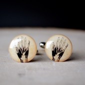 heart and heart cufflinks