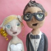 Custom Couple Cake Topper