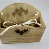 Rustic Ring Bearer Basket