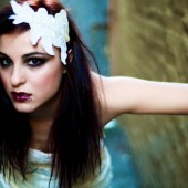 Cara Mia Vintage Beaded Bridal Headpiece, Headband Glam, Boho Modern Tiara Vintage ivory and White tones