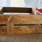 Rustic Crate Card Box