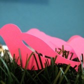Bird mini cupcake toppers