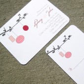 Sydney Lantern Wedding Invitation