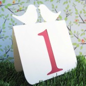 Love Bird Table Numbers