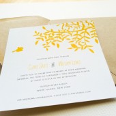 Birds on Branches: Yellow