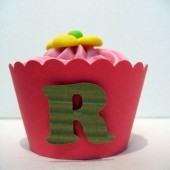 Monogram Cake Wrap