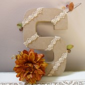 Fall inspired initial - Letter \"S\"