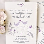 Wedding Invitation Set, Love Birds