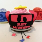 \"Just Married\" Cake Wrap