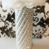 Crystal & Pearl Bridal Bouquet Handle