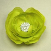 Magnetic Brooch in Lime