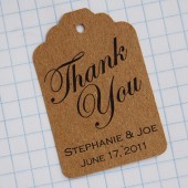 Thank you favor tags