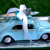Surfboard Ring Bearer Pillow