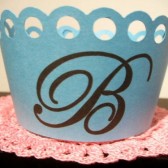 Monogram Cake Wrap