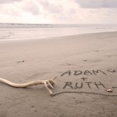 Names in the Sand Personalized Photograph
