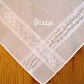 Personalized Wedding Gown Label