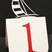 Sailboat Table Numbers