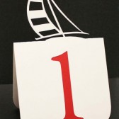 Sailboat Table Numbers