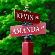 Signs of Love Personalized Photograph
