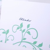 Summer Vines Thank You Notes