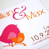 Love Birds Save the Date