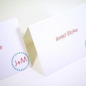 Vintage Dots Place Card