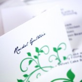 Summer Vines Place Card