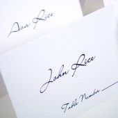 Pure Elegance Place Card