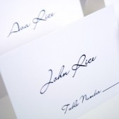 Pure Elegance Place Card