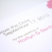 Spring Peonies Save the Dates