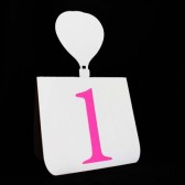 Hot Air Balloon Table Number
