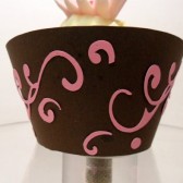 Flourish Cupcake Wrapper