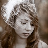 Full Birdcage Veil Vintage Style French Millinery Net Veil