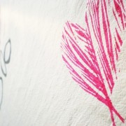 {feathers, hearts, & stones} Tea Towel