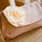 Formal Clutch in Khaki