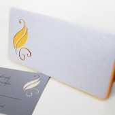 Wedding Invitations with RSVP, Papercut