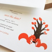 Squirrels Save the Date