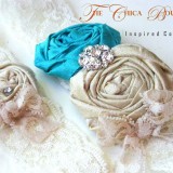 Vintage Romance Bridal Garter Set- Design 2