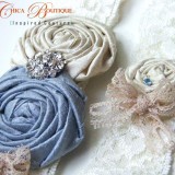 Vintage Romance Bridal Garter Set- Design 2