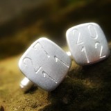 \'Hip to be square\' Cuff links