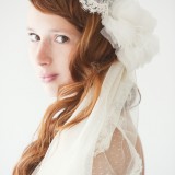 Lovely Small Polka dot Mantilla Veil