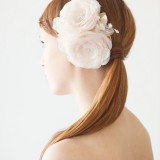 Blushing Roses - Hair Piece