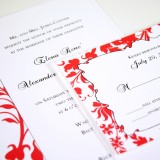 Red Floral Wedding Suite