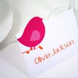 Love Bird Escort Card