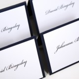 Silver Lining Escort Card