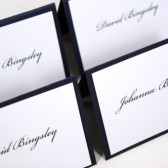 Silver Lining Escort Card