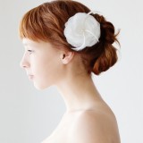 Whimsical Petals - Bridal Hair piece