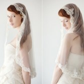 Everlasting Love Small Mantilla Veil