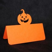 Halloween Pumpkin Place Cards