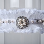 Wedding Garter \"Avery\"